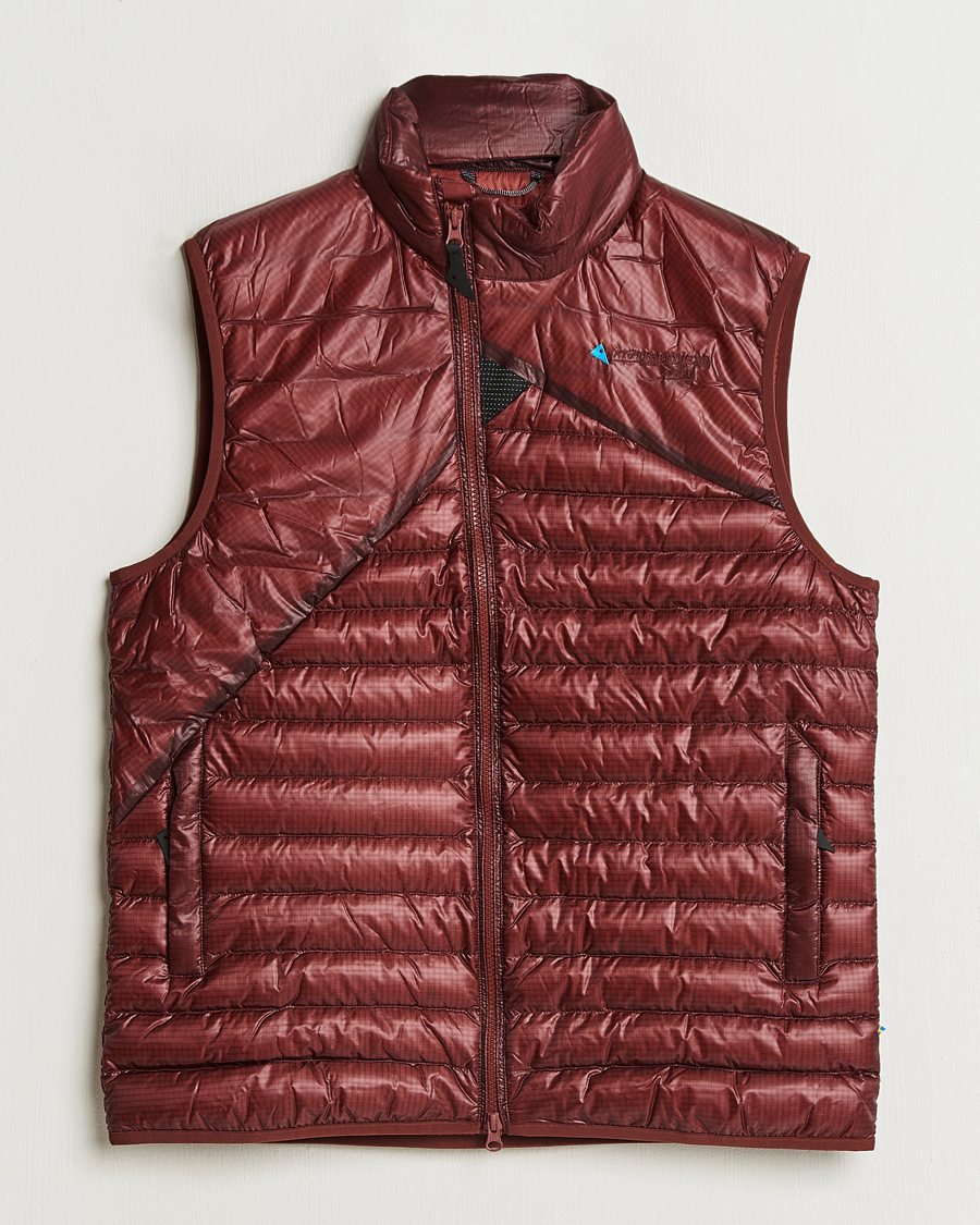 Herren | Jacken | Klättermusen | Lopt Lightweight Down Vest Madder Red