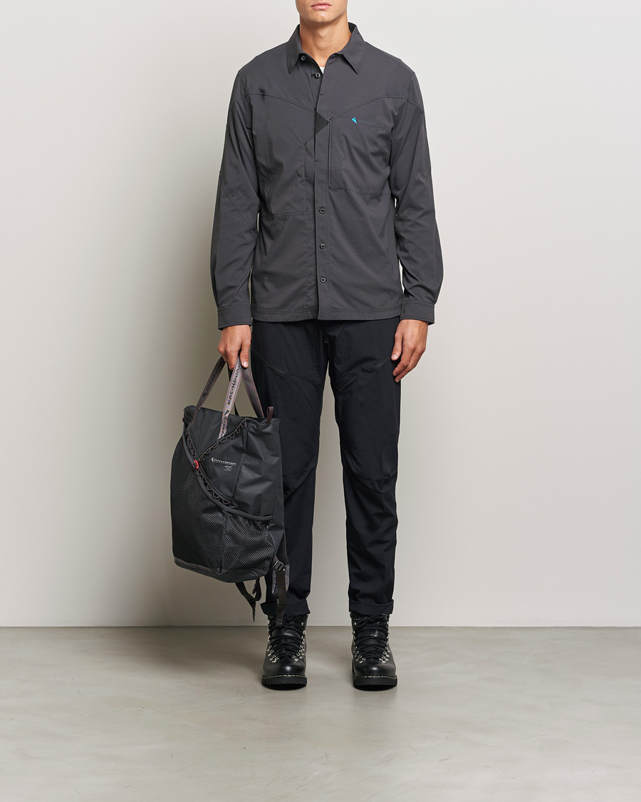 Herren | Hemden | Klättermusen | Garm Technical Outdoor Shirt Raven