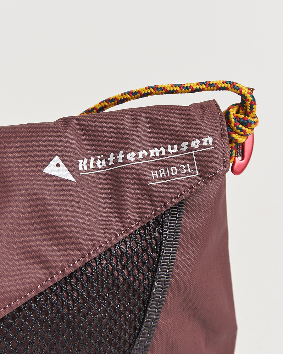 Herren | Klättermusen Hrid 3L Accessory Bag Amaranth Red | Klättermusen | Hrid 3L Accessory Bag Amaranth Red