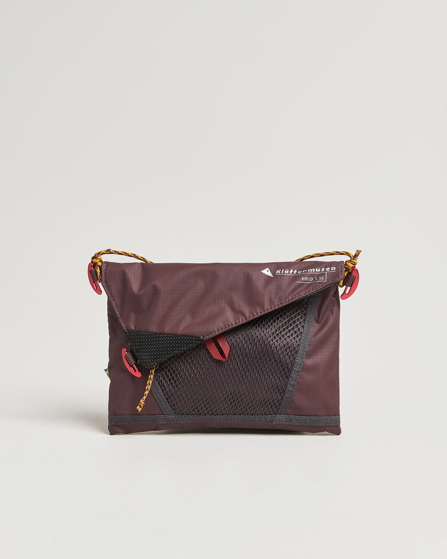 Herren | Klättermusen Hrid 1,5L Accessory Bag Amaranth Red | Klättermusen | Hrid 1,5L Accessory Bag Amaranth Red