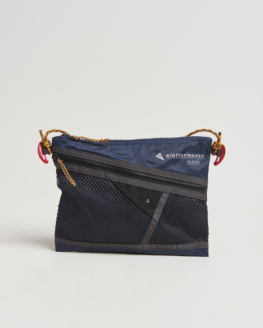Herren | Klättermusen Algir Accessory Bag Medium Indigo Blue | Klättermusen | Algir Accessory Bag Medium Indigo Blue