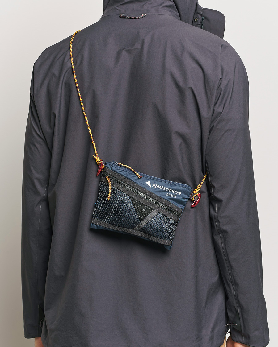 Herren | Klättermusen Algir Accessory Bag Small Indigo Blue | Klättermusen | Algir Accessory Bag Small Indigo Blue
