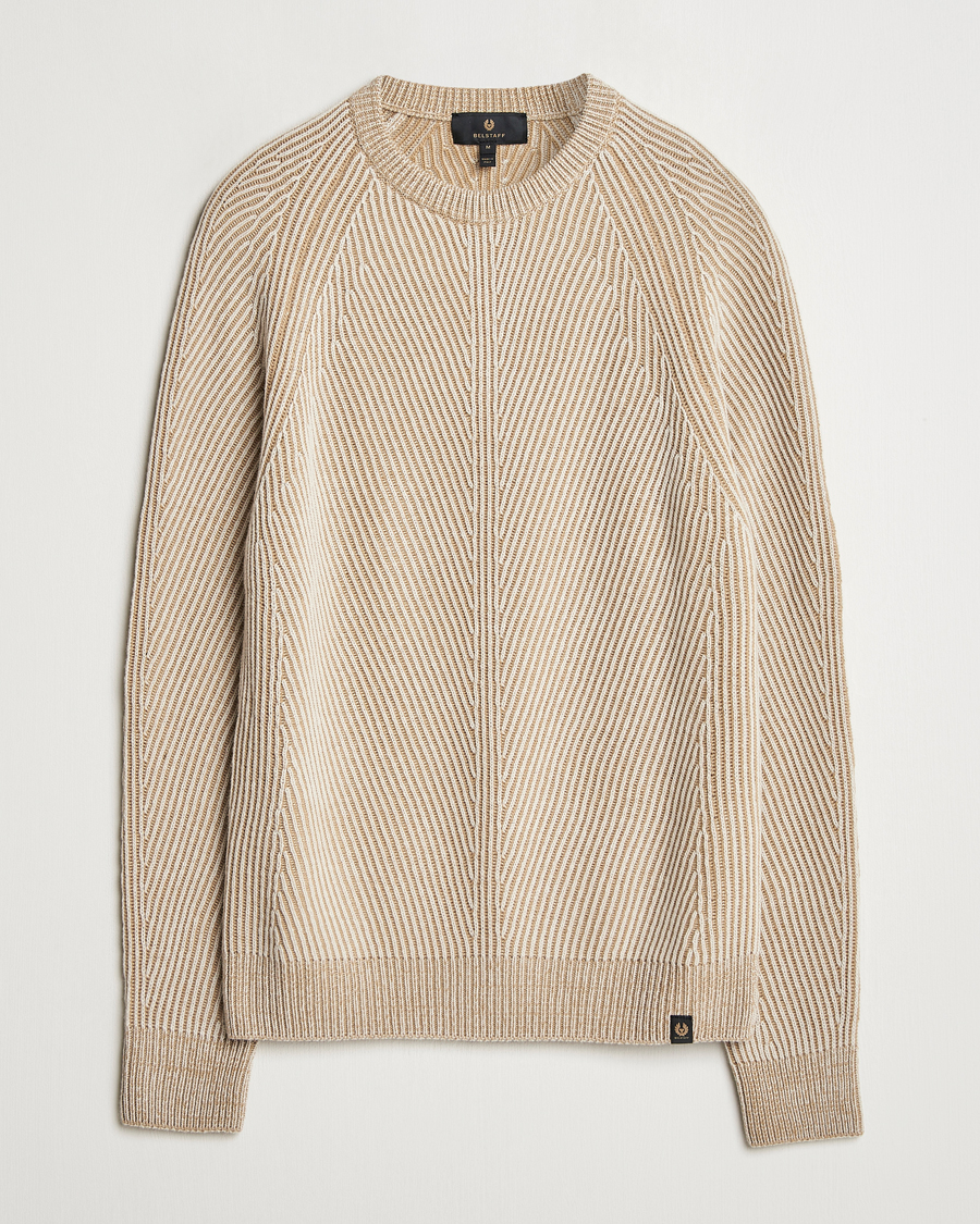 Herren | Pullover | Belstaff | Centenary Wool Rib Jumper Chalk