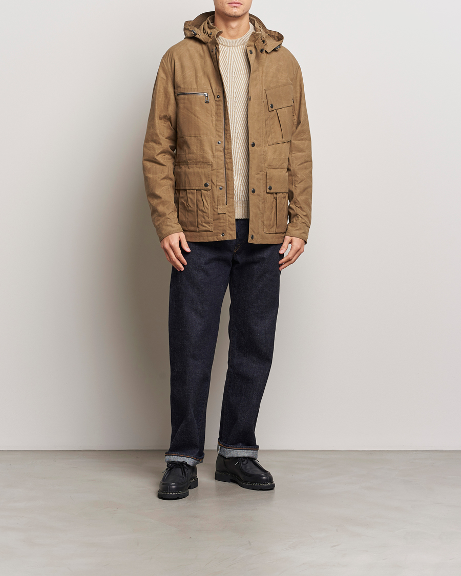 Herren | Jacken | Belstaff | Centenary Ripstop Field Jacket British Khaki