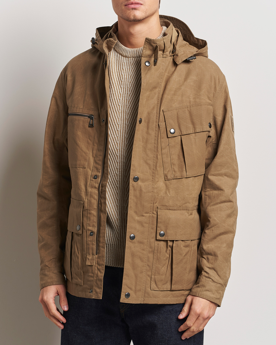 Herren | Jacken | Belstaff | Centenary Ripstop Field Jacket British Khaki