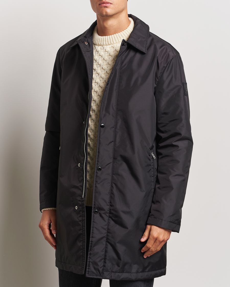 Herren | Jacken | Belstaff | Drill Padded Nylon Coat Black