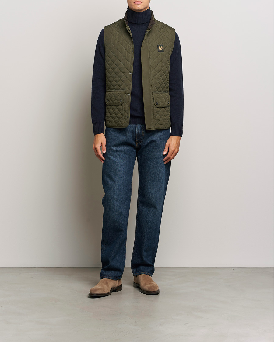 Herren | Jacken | Belstaff | Icon Gilet Faded Olive