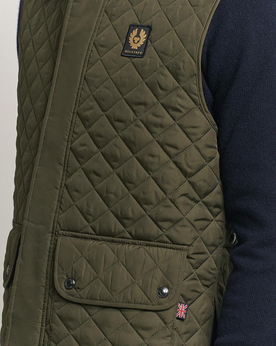 Herren | Jacken | Belstaff | Icon Gilet Faded Olive