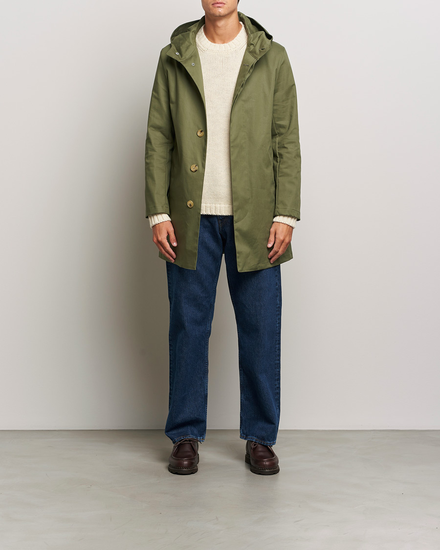 Herren | Jacken | Mackintosh | Chryston Short Coat Four Leaf Clover