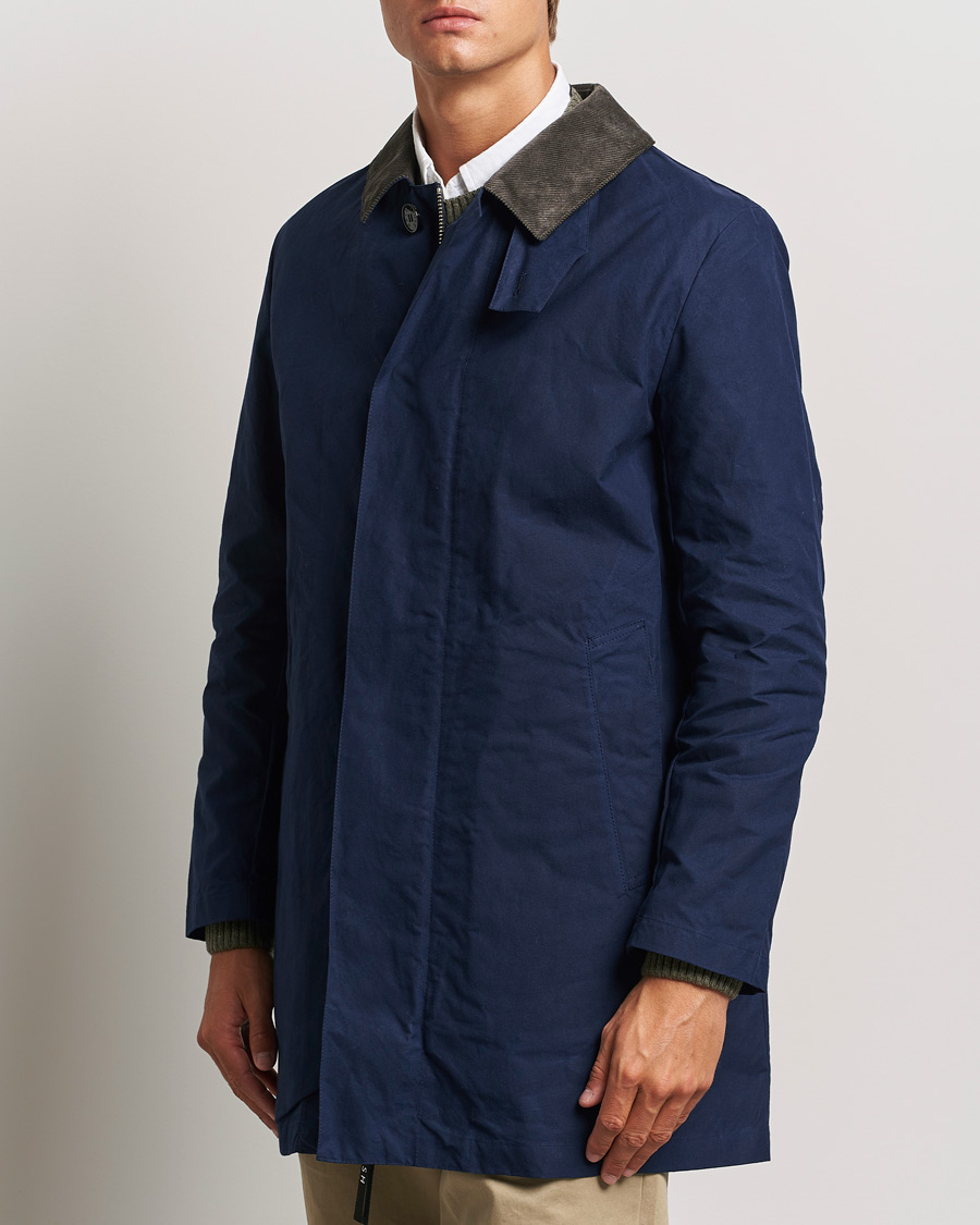 Herren | Jacken | Mackintosh | Norfolk Coat Navy