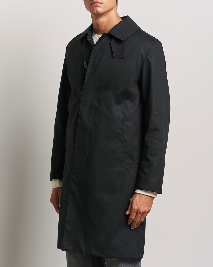 Herren | Jacken | Mackintosh | Manchester Car Coat Black