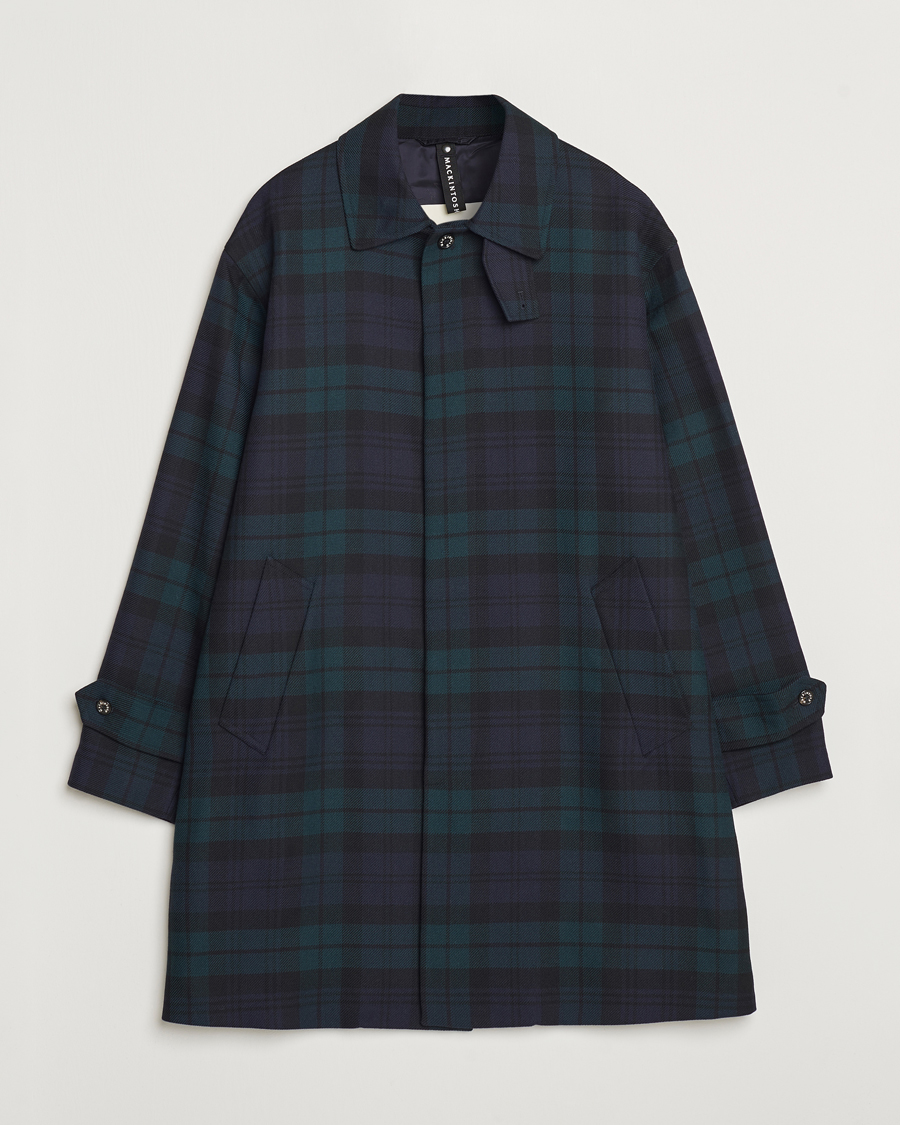 Herren | Jacken | Mackintosh | Wool Soho Tartan Coat Blackwatch