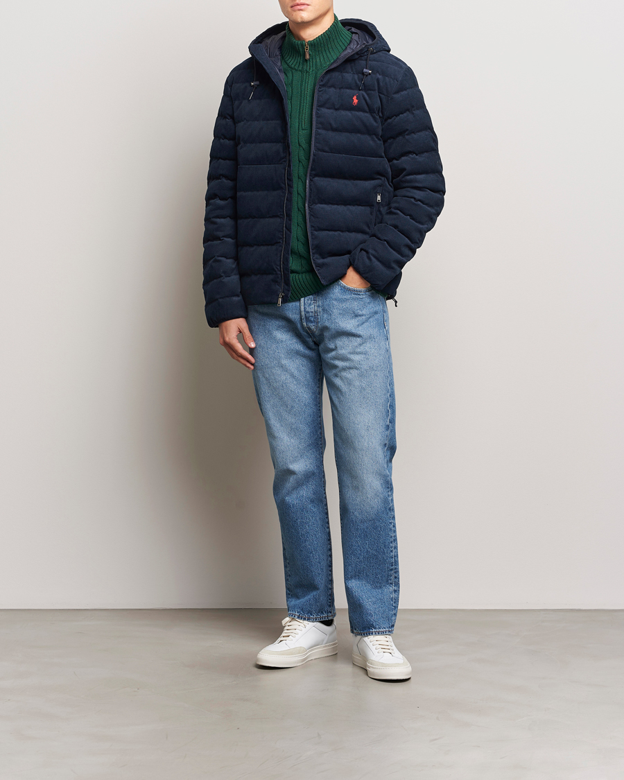 Herren | Jacken | Polo Ralph Lauren | Corduroy Lightweight Jacket Aviator Navy