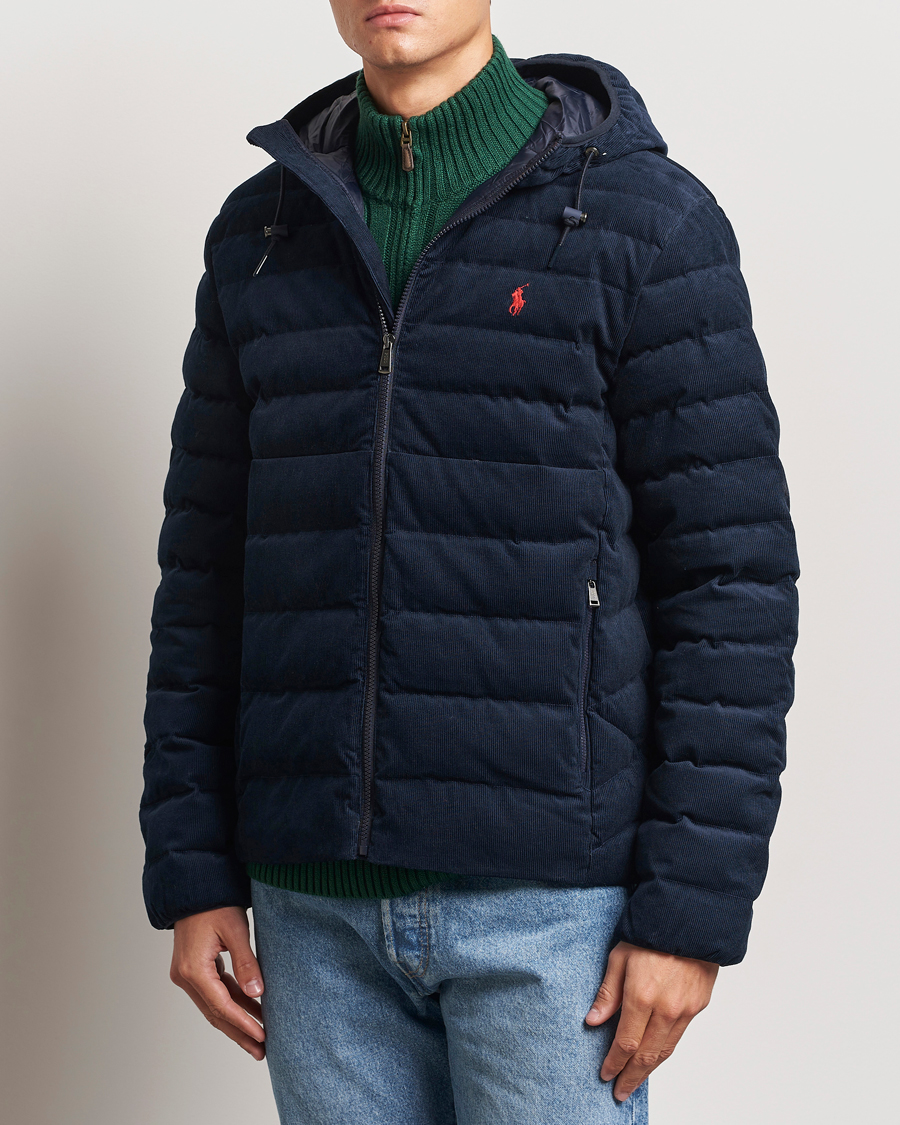 Herren | Jacken | Polo Ralph Lauren | Corduroy Lightweight Jacket Aviator Navy
