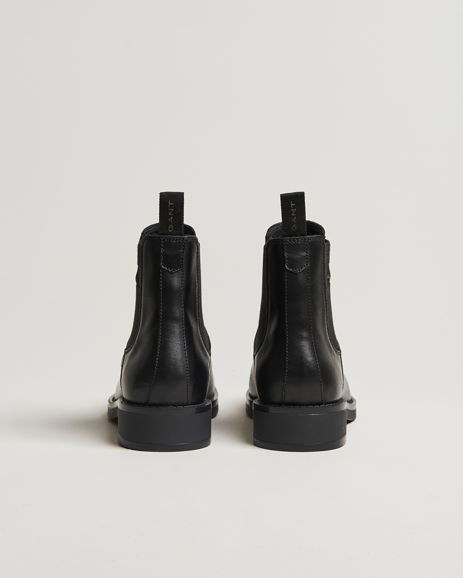 Herren | GANT Prepdale Leather Chelsea Boot Black | GANT | Prepdale Leather Chelsea Boot Black