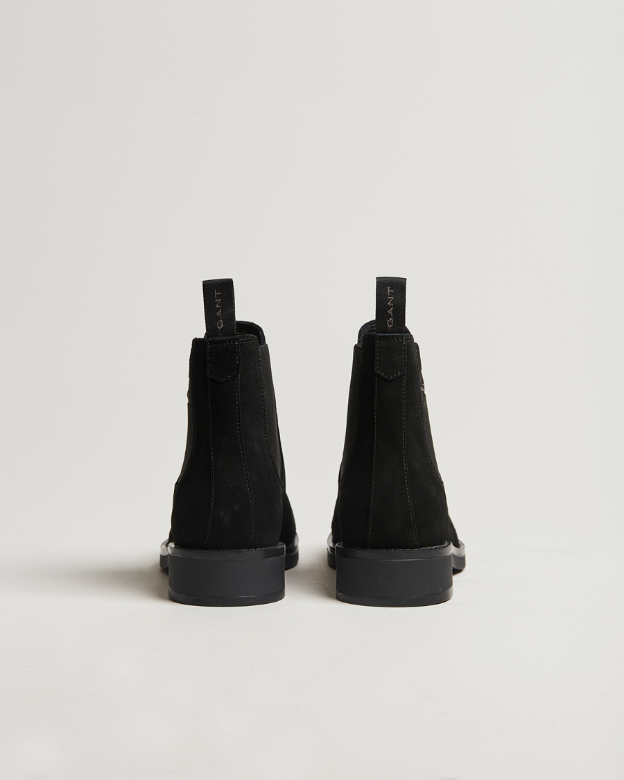 Herren | GANT Prepdale Suede Chelsea Boot Black | GANT | Prepdale Suede Chelsea Boot Black