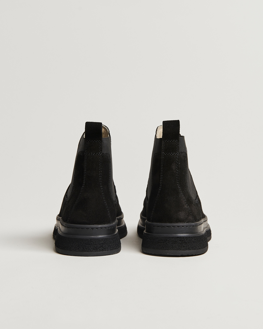 Herren | GANT Blistown Shearling Suede Chelsea Boot Black | GANT | Blistown Shearling Suede Chelsea Boot Black