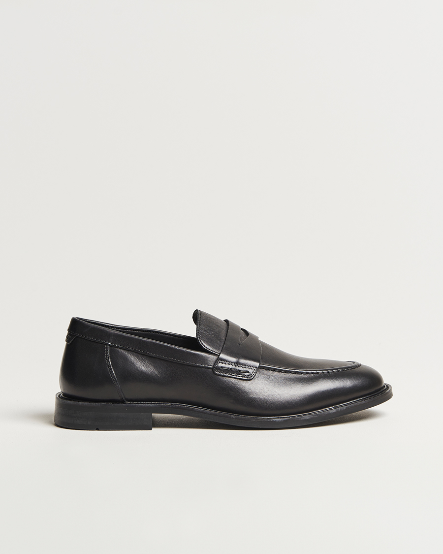 Herren | GANT Lozham Leather Loafer Black | GANT | Lozham Leather Loafer Black