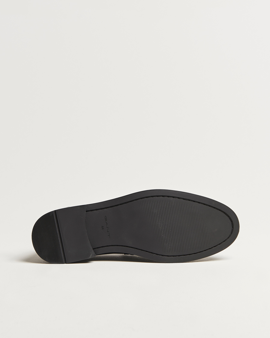 Herren | GANT Lozham Leather Loafer Black | GANT | Lozham Leather Loafer Black