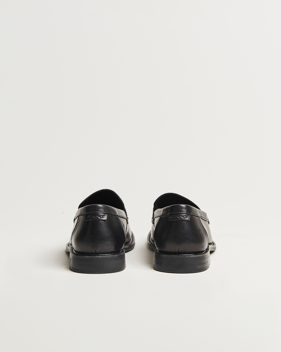 Herren | GANT Lozham Leather Loafer Black | GANT | Lozham Leather Loafer Black
