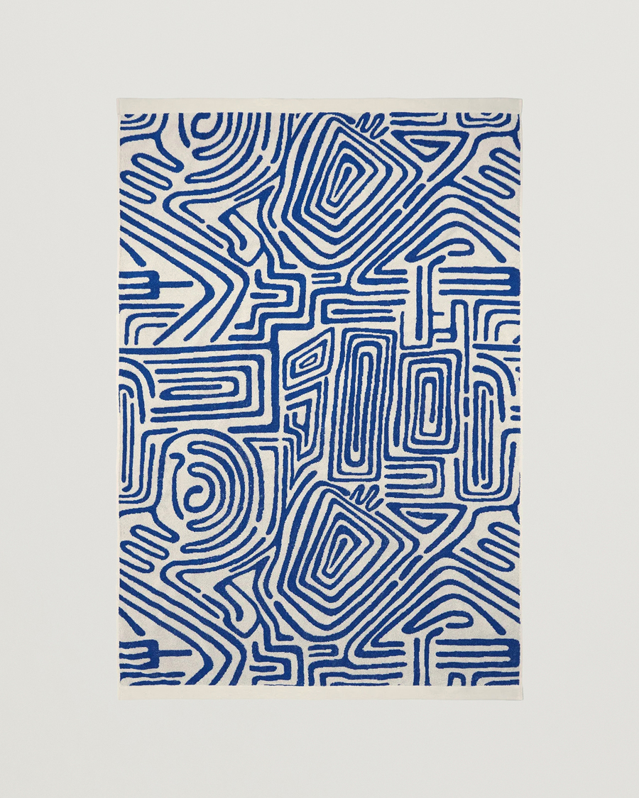 Herren | Badehosen | OAS | Eldovado Towel Blue/White