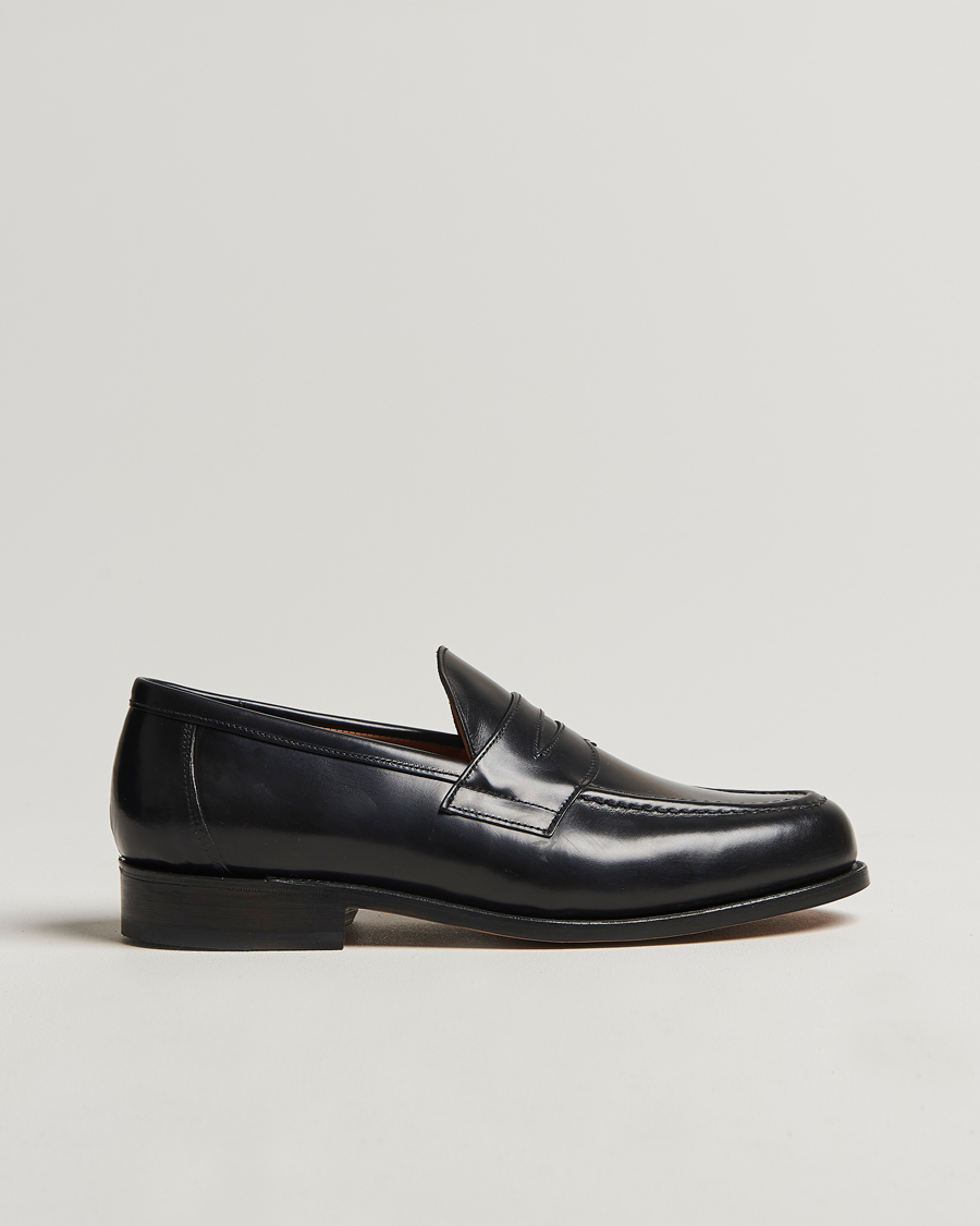 Herren | Loafer | Sanders | Aldwych Calf Penny Loafer Black