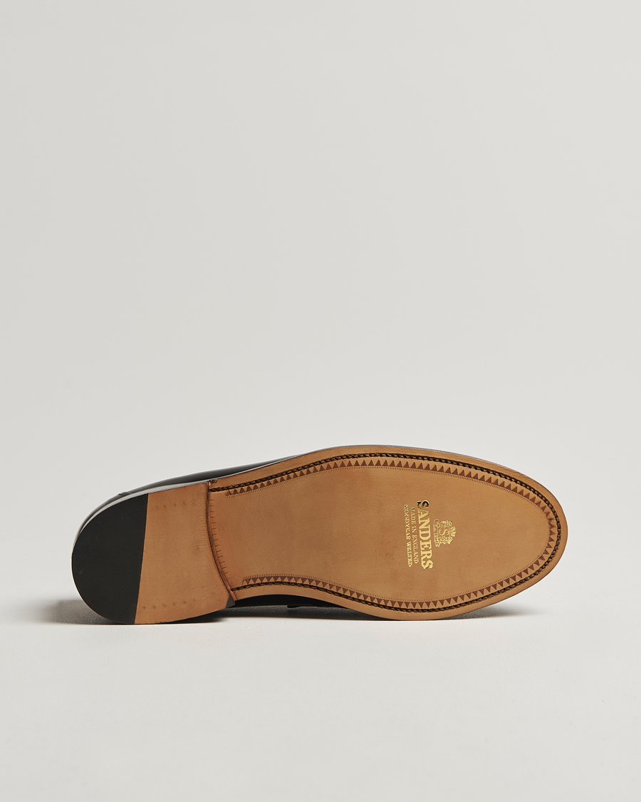 Herren | Loafer | Sanders | Aldwych Calf Penny Loafer Black