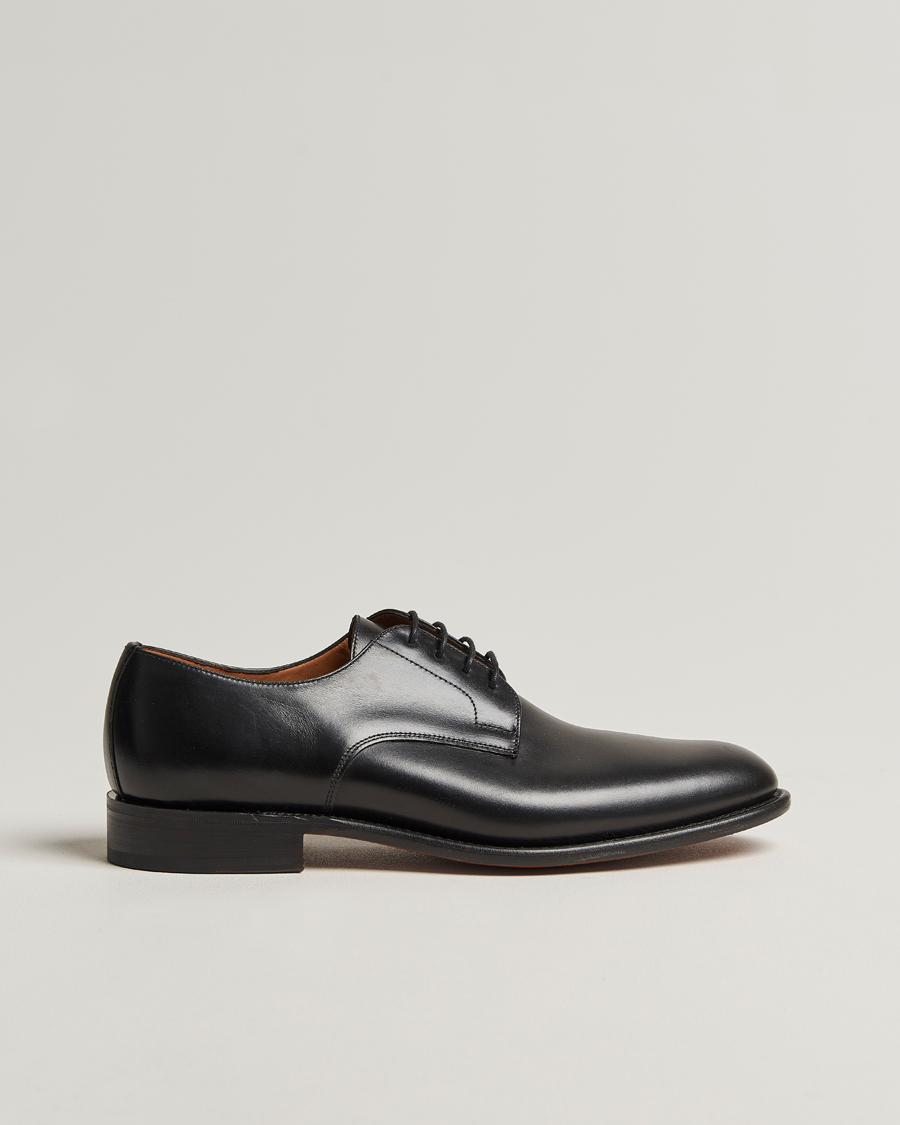 Herren | Sanders Athens Calf Plain Gibson Black | Sanders | Athens Calf Plain Gibson Black