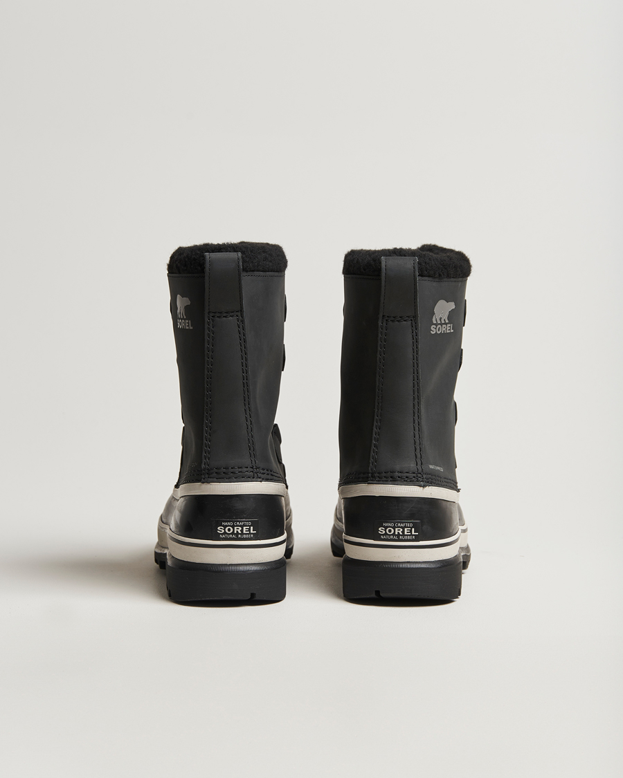 Herren | Boots | Sorel | Caribou WP Felt Lined Leather Boots Black