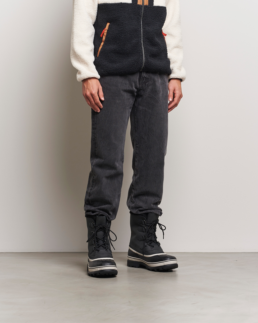 Herren | Boots | Sorel | Caribou WP Felt Lined Leather Boots Black