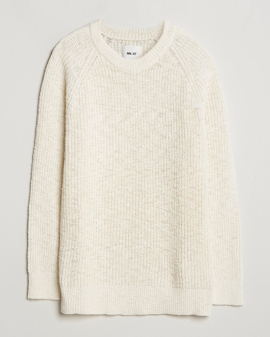Herren | Pullover | NN07 | Jacobo Heavy Knitted Sweater Cream