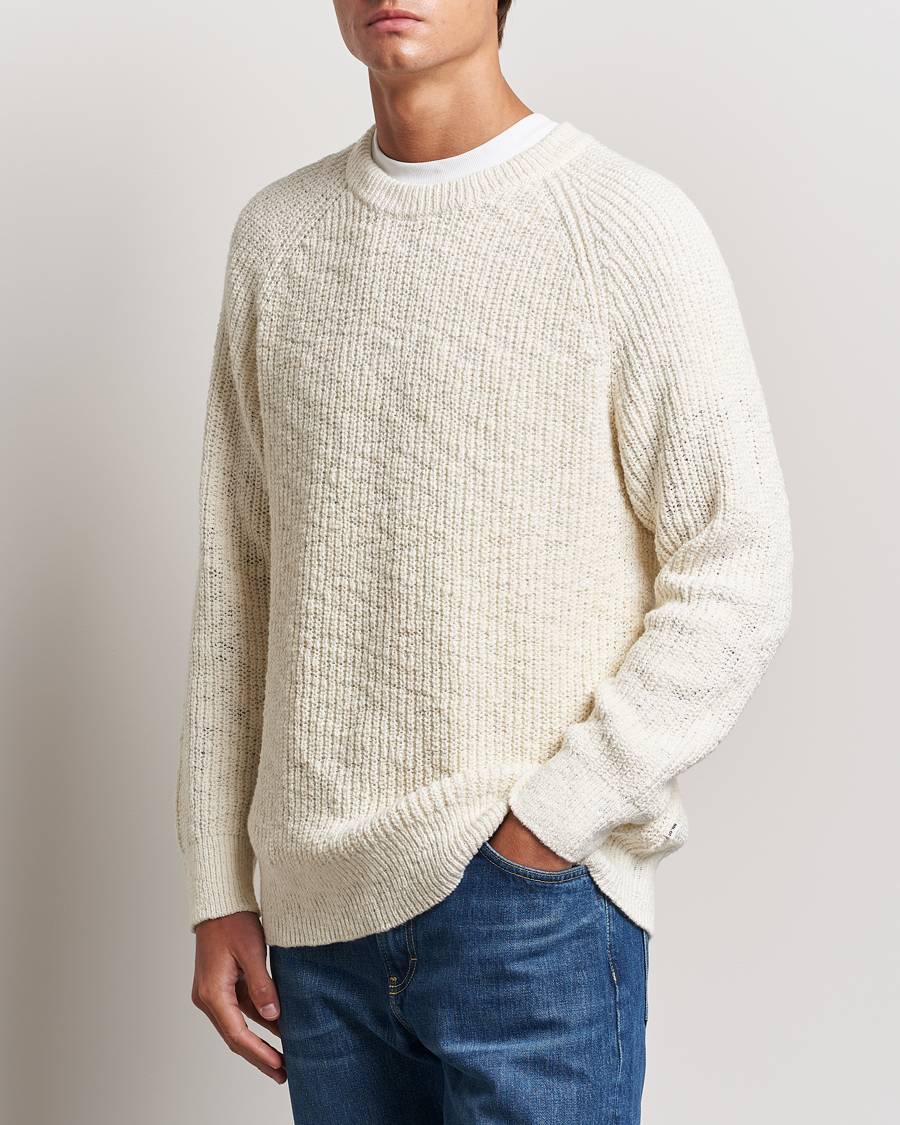 Herren | Pullover | NN07 | Jacobo Heavy Knitted Sweater Cream