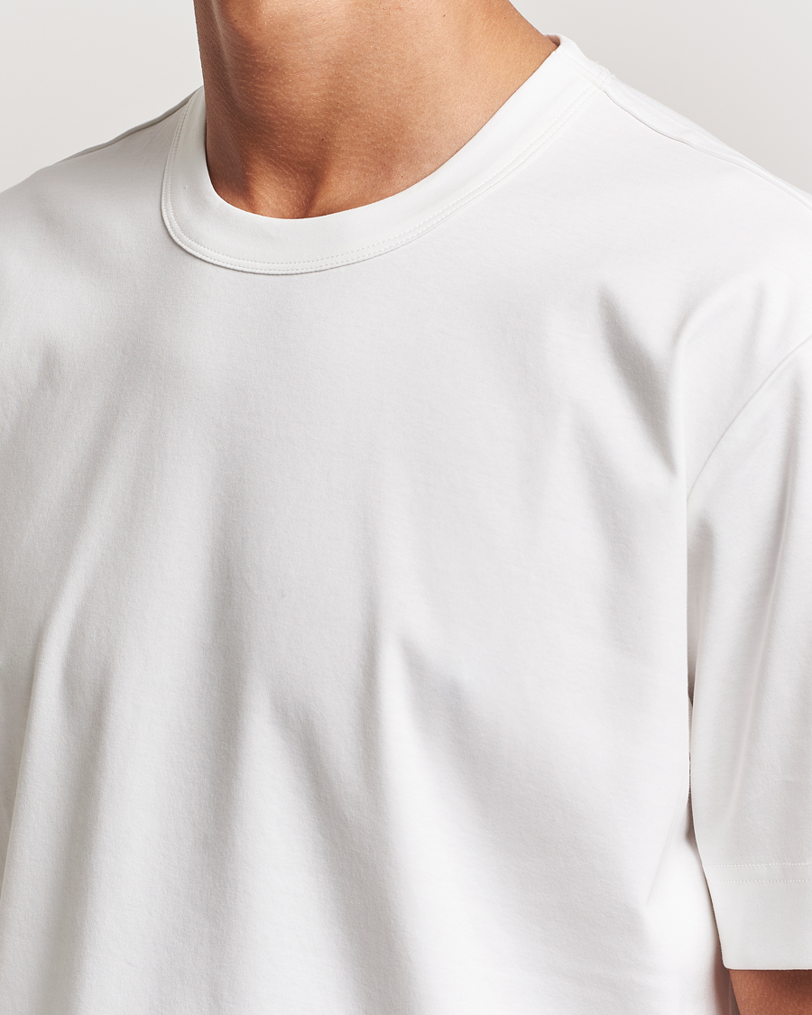 Herren | T-Shirts | NN07 | Pedro Mercerized Crew Neck T-Shirt Cream