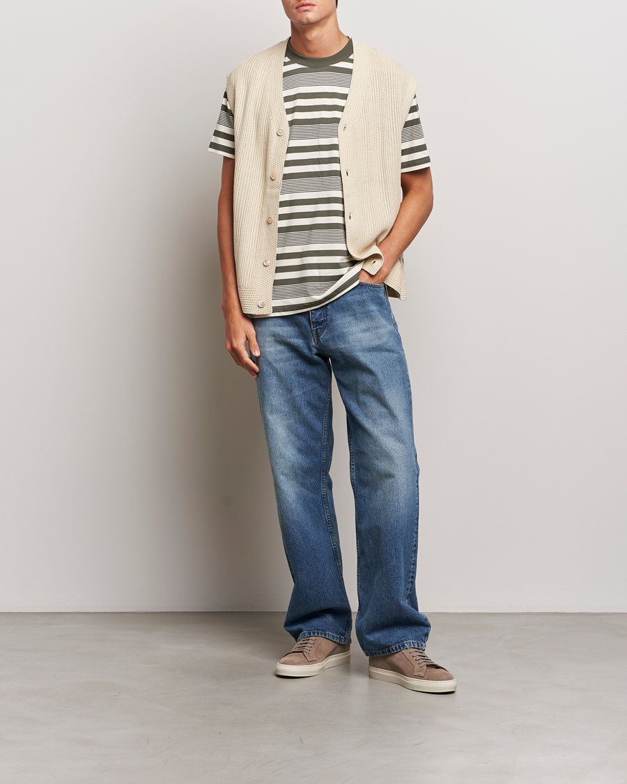 Herren | Pullover | NN07 | Reece Knitted Vest Ecru