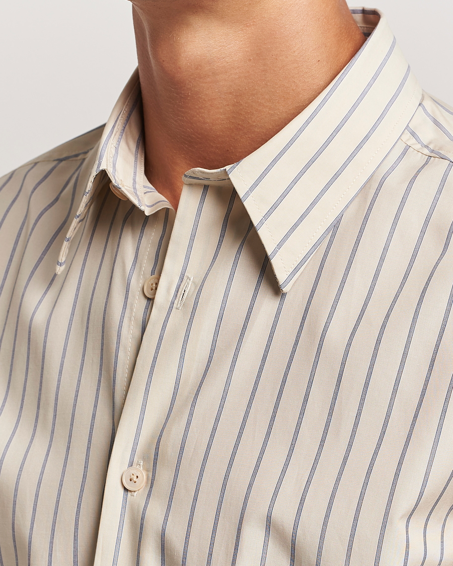 Herren | Hemden | NN07 | Quinsy Striped Shirt Khaki