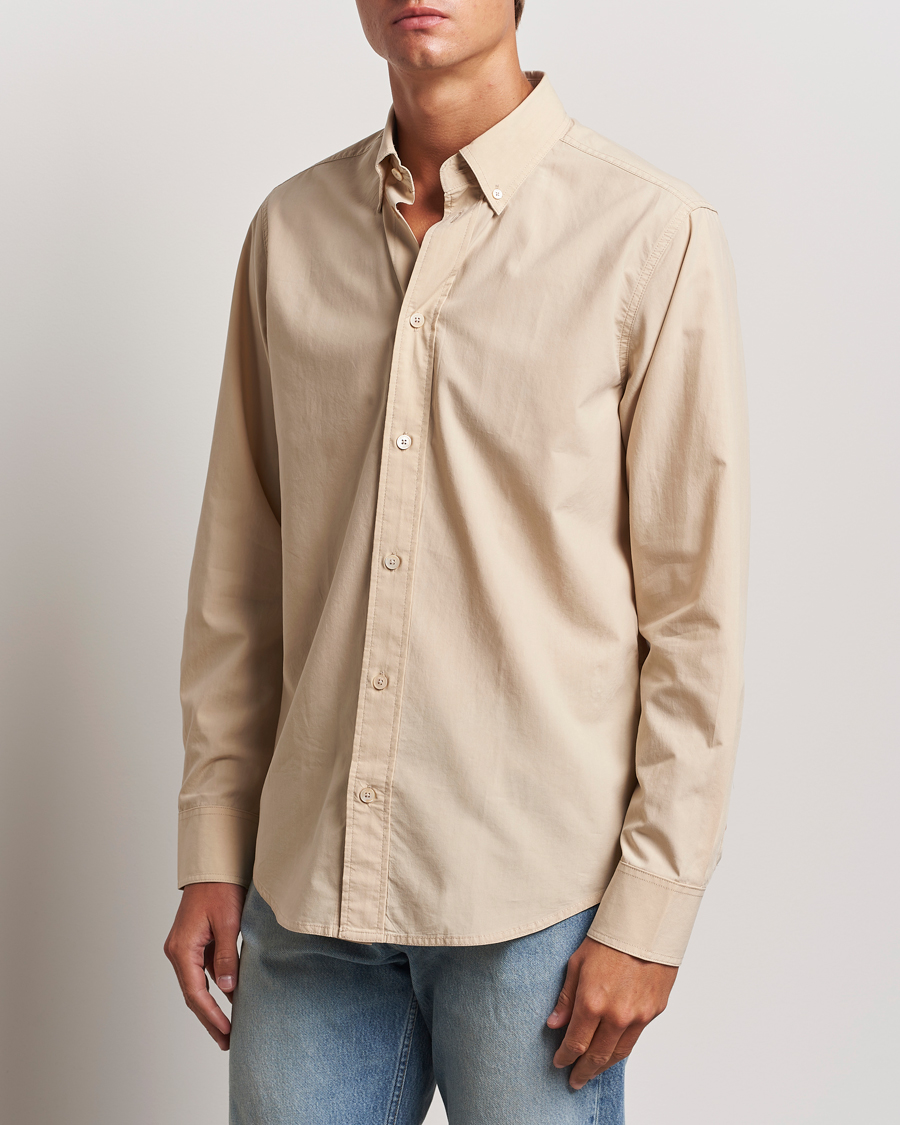 Herren | Hemden | NN07 | Colby Lyocell/Cotton Button Down Shirt White Peppar