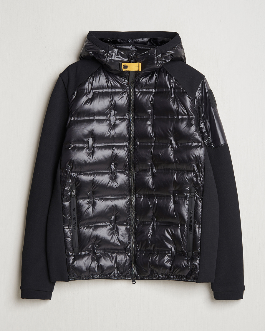 Herren | Jacken | Parajumpers | Gyles Piquet Puffer Hybrid Jacket Black