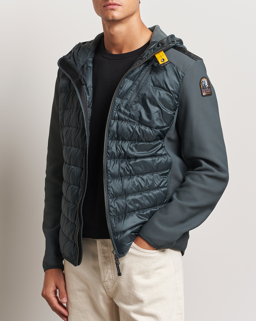 Herren | Jacken | Parajumpers | Nolan Hybrid Hooded Jacket Green Gables