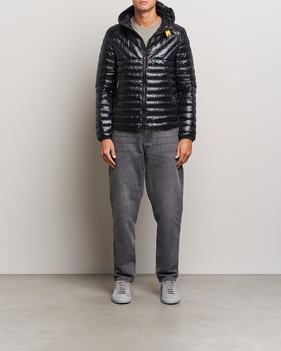 Herren | Jacken | Parajumpers | Miroku Techno Puffer Hodded Jacket Black