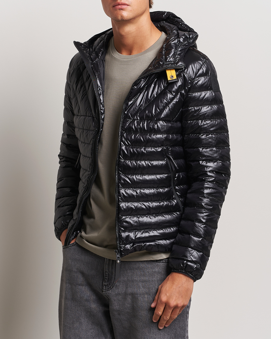 Herren | Jacken | Parajumpers | Miroku Techno Puffer Hodded Jacket Black
