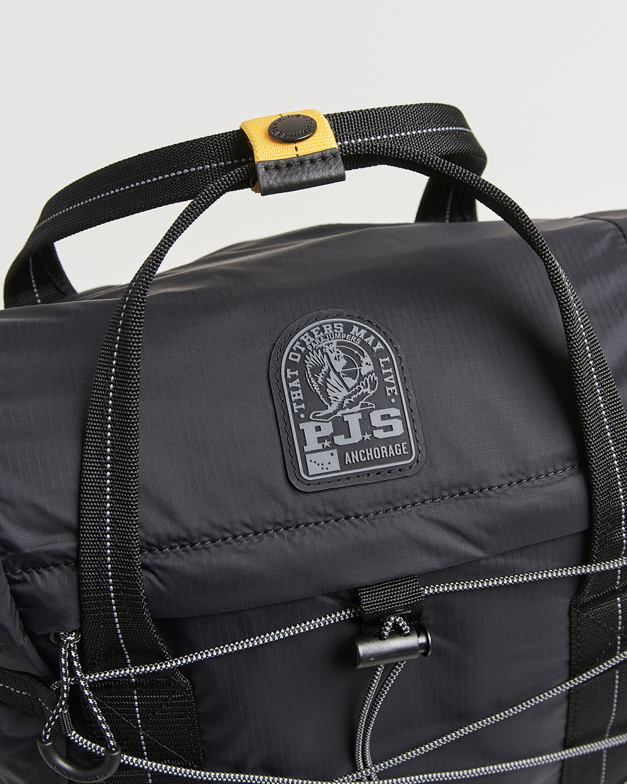 Herren | Parajumpers Hari Nylon Ripstop Backpack Black | Parajumpers | Hari Nylon Ripstop Backpack Black