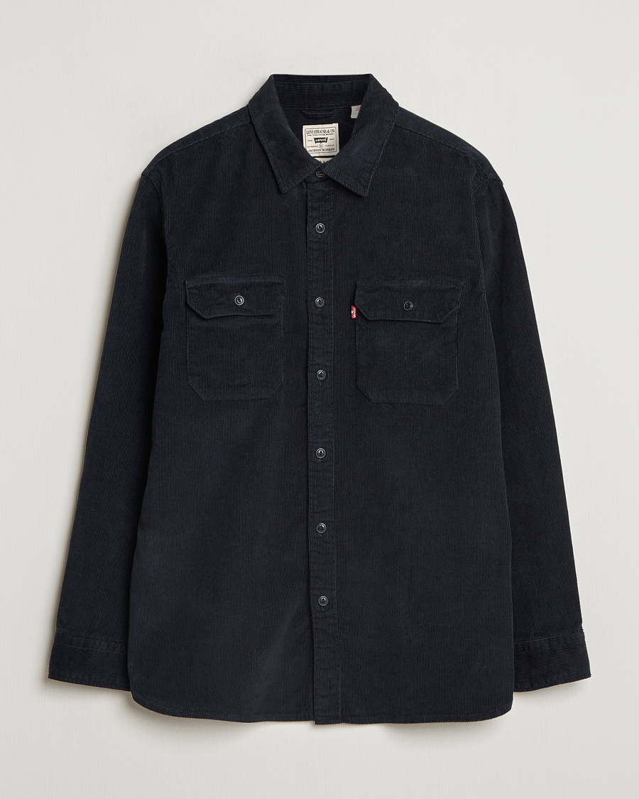 Herren | Hemden | Levi's | Jackson Corduroy Worker Shirt Jet Black