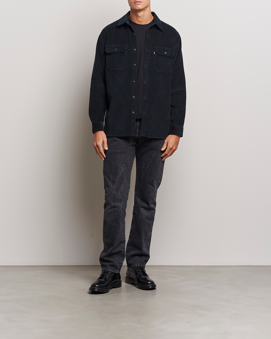 Herren | Hemden | Levi's | Jackson Corduroy Worker Shirt Jet Black