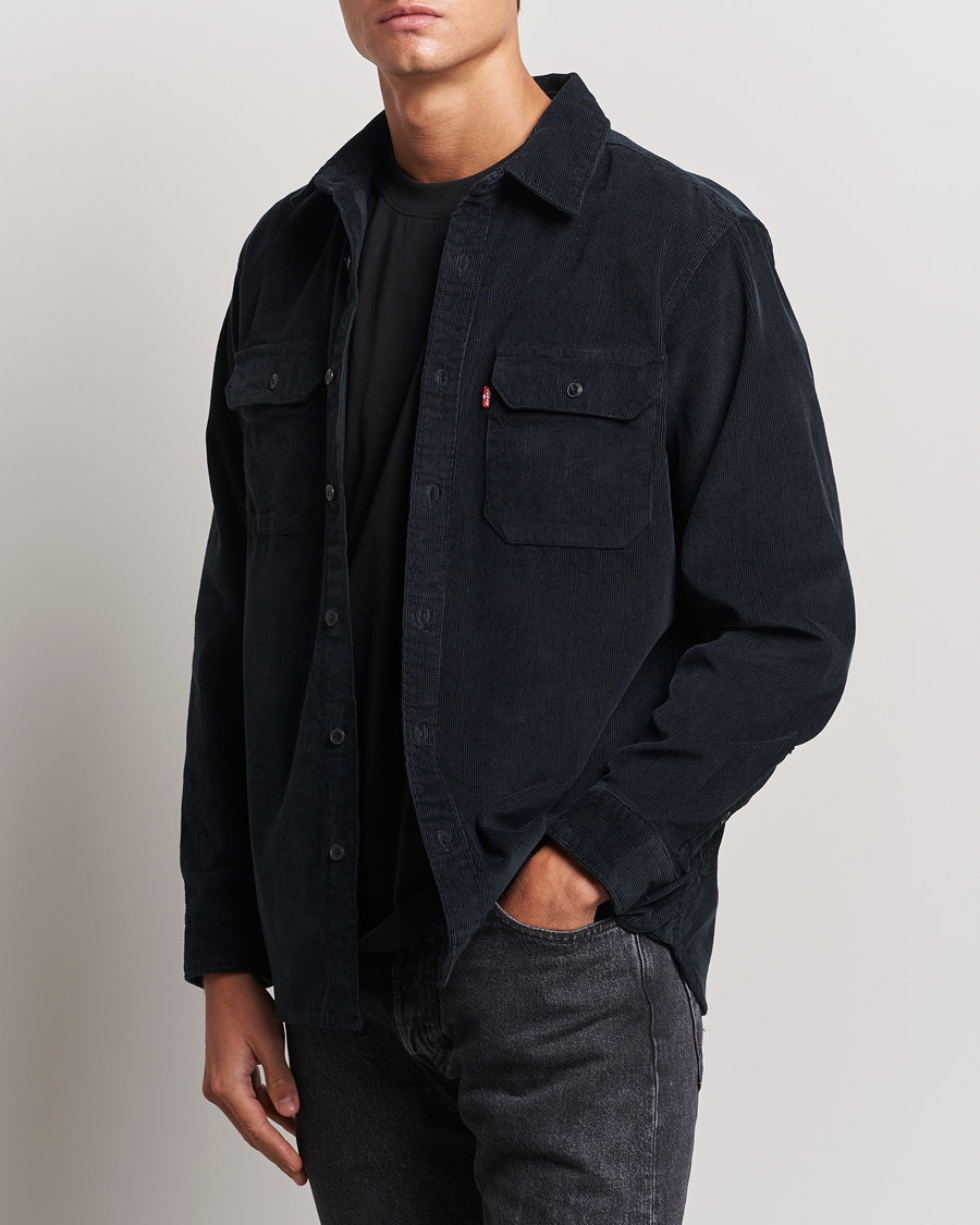 Herren | Hemden | Levi's | Jackson Corduroy Worker Shirt Jet Black