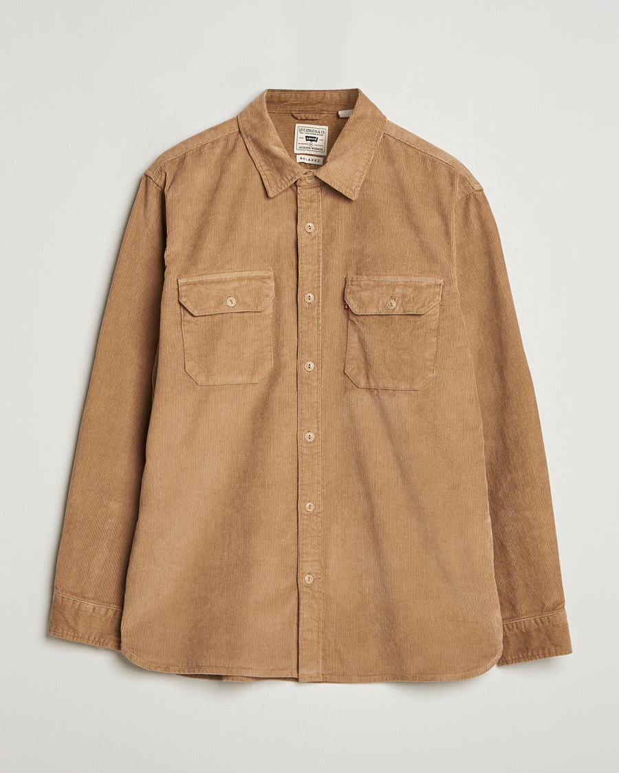 Herren | Hemden | Levi's | Jackson Corduroy Worker Shirt Ermine Brown