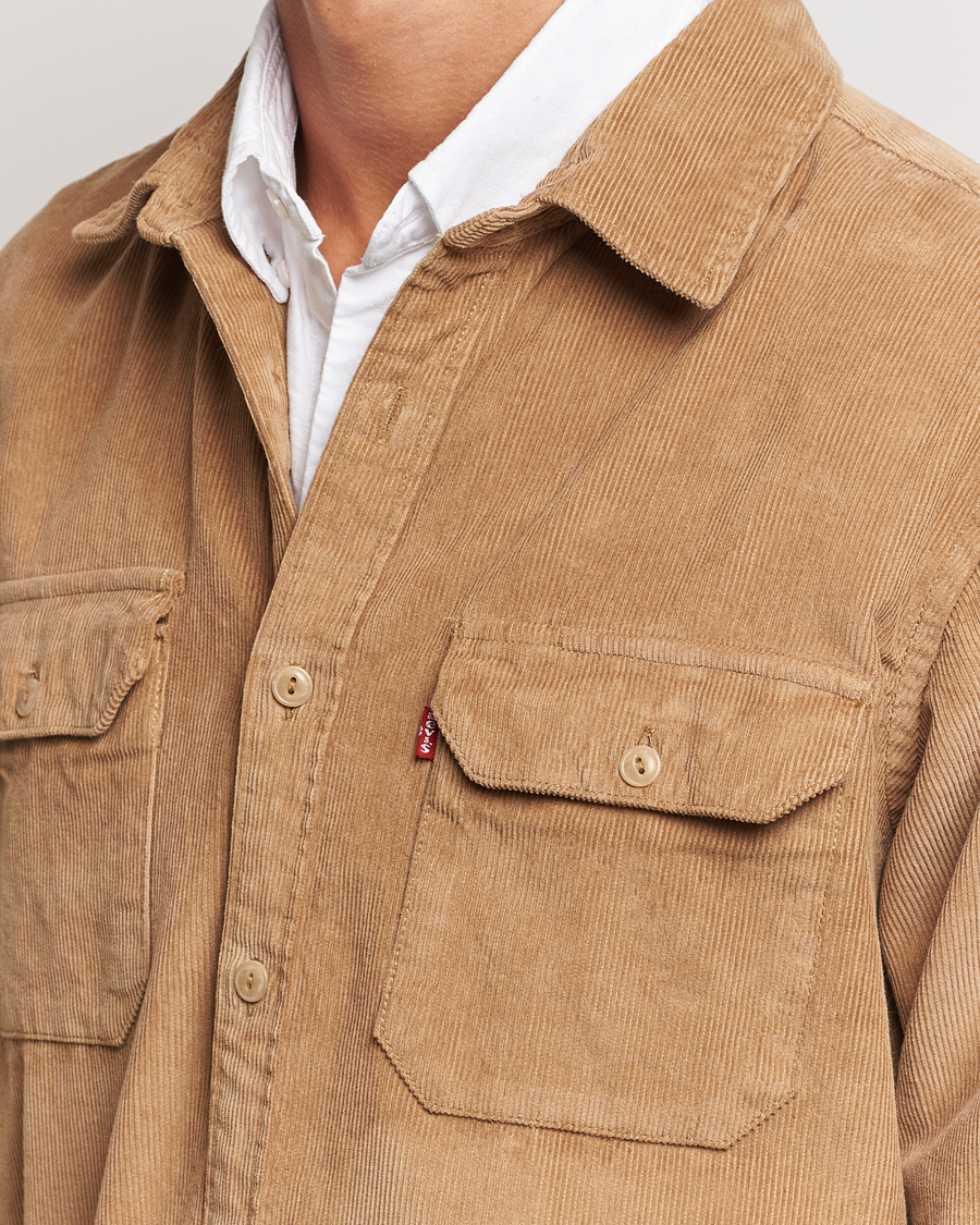 Herren | Hemden | Levi's | Jackson Corduroy Worker Shirt Ermine Brown