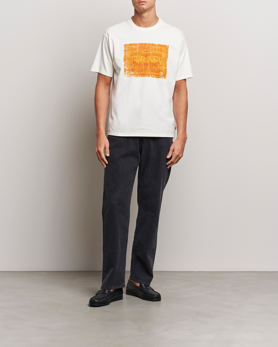 Herren | T-Shirts | Levi's | Vintage Fit Graphic T-Shirt Archival Egret