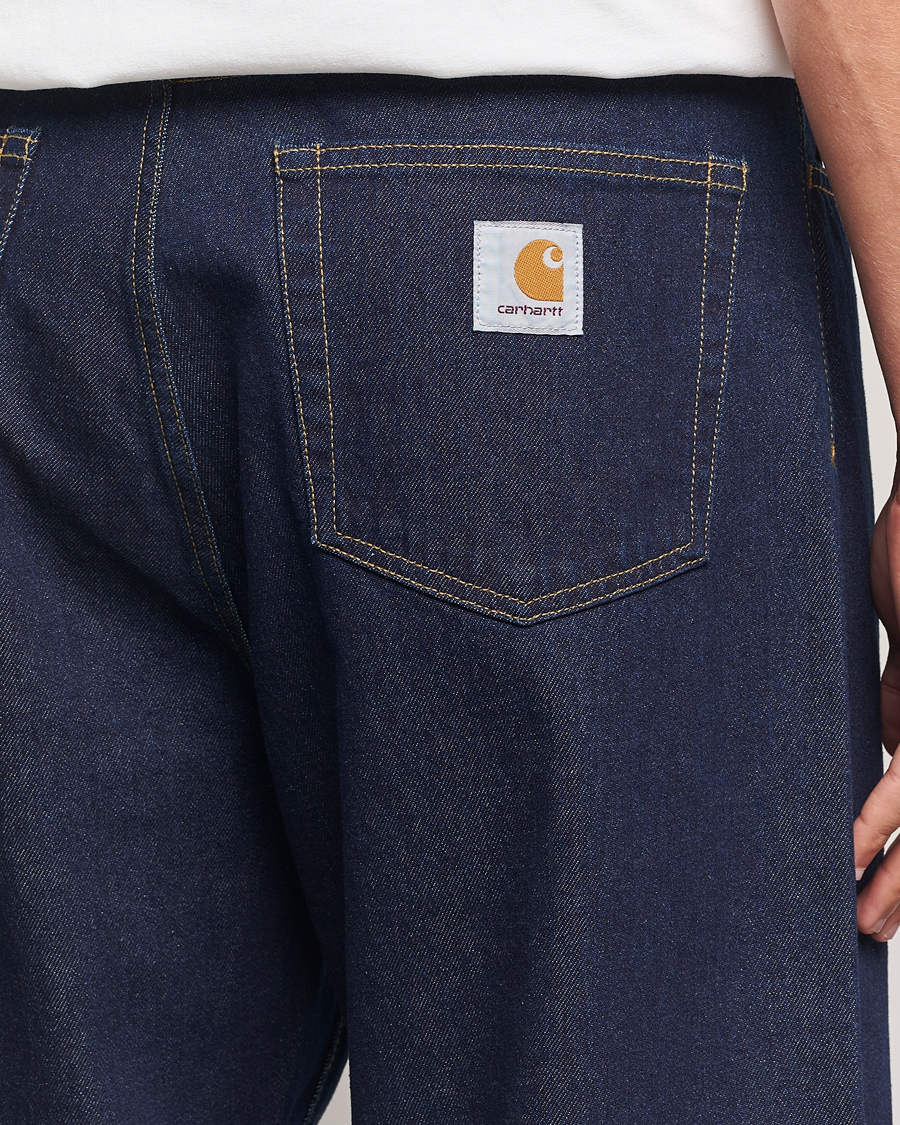 Herren | Hemden | Carhartt WIP | Landon Pant Robertson Denim Blue Rinsed