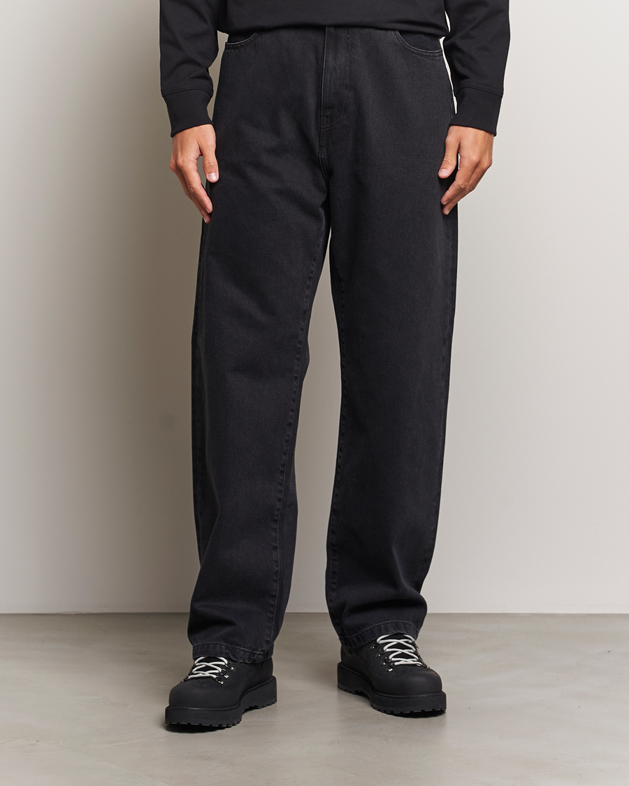 Herren | Hemden | Carhartt WIP | Landon Pant Robertson Denim Black Stone Washed