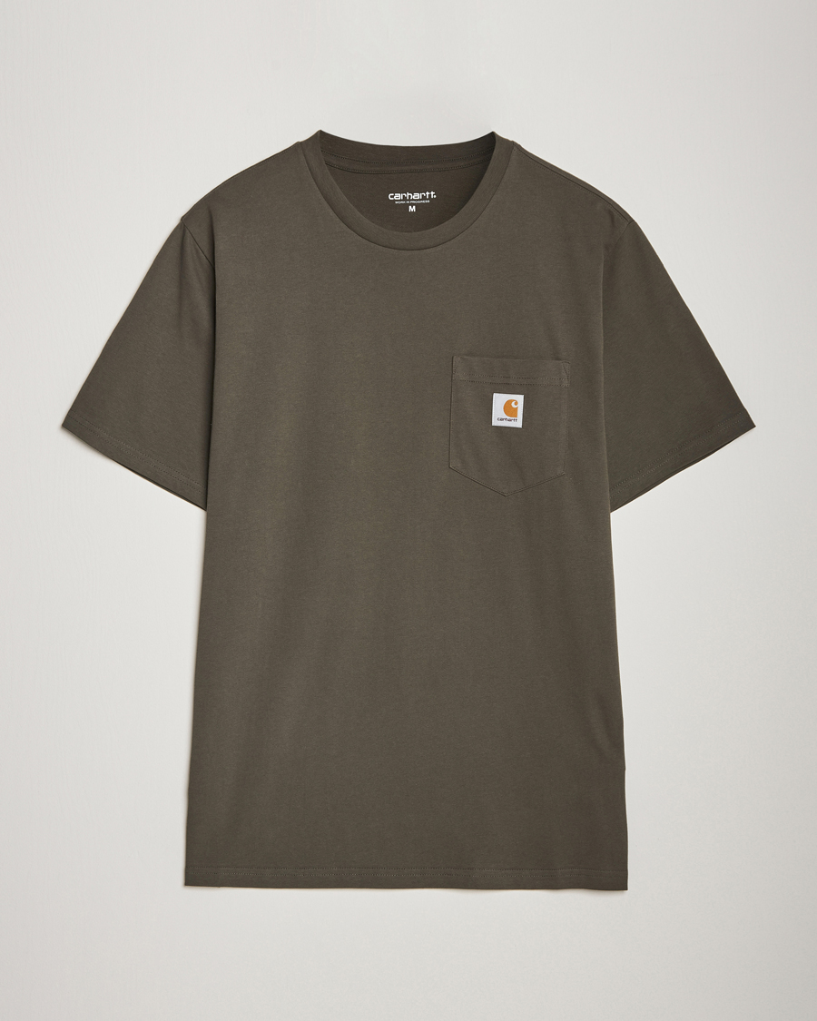 Herren | T-Shirts | Carhartt WIP | Pocket Cotton T-Shirt Mirage